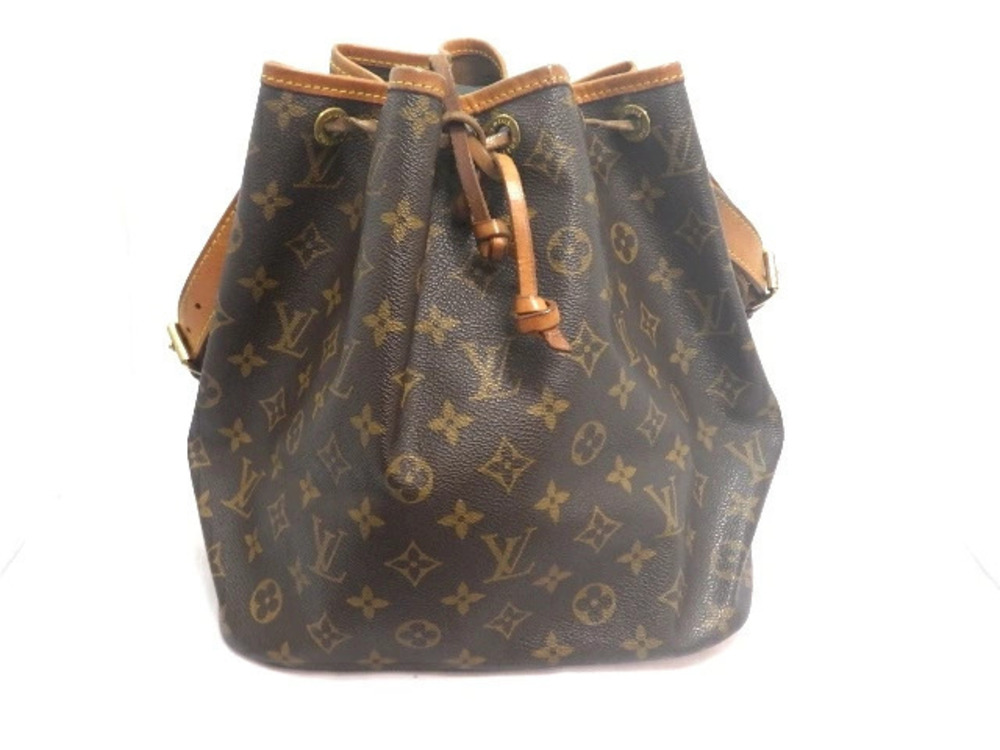 LOUIS VUITTON Shoulder Noe Brown Bag Monogram